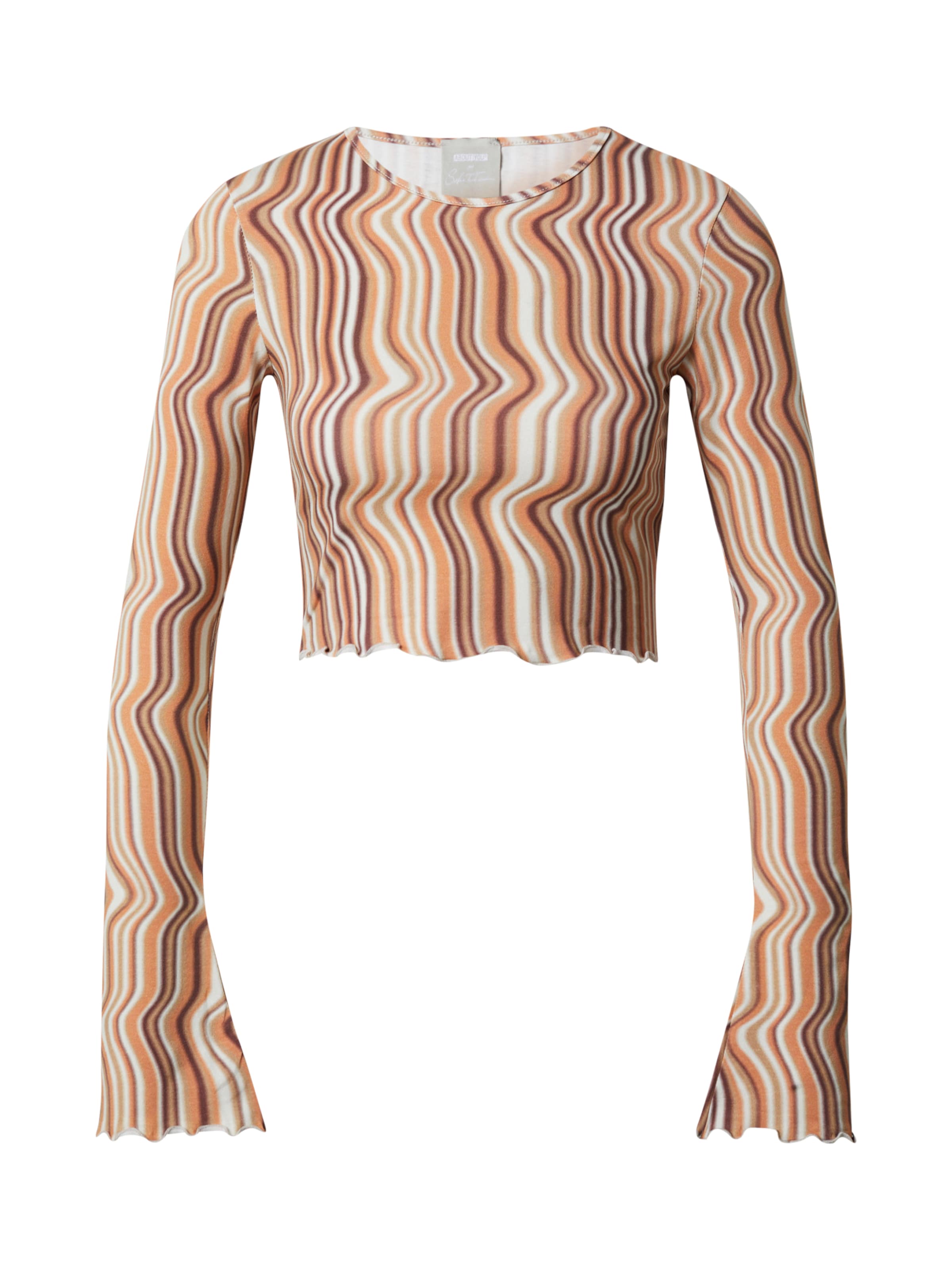 ABOUT YOU x Sofia Tsakiridou Särk 'Lynn', värv oranž: eest vaates