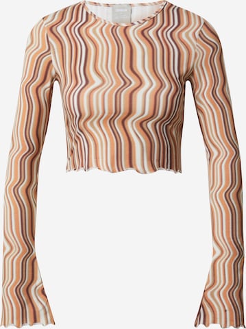 ABOUT YOU x Sofia Tsakiridou Shirt 'Lynn' in Oranje: voorkant
