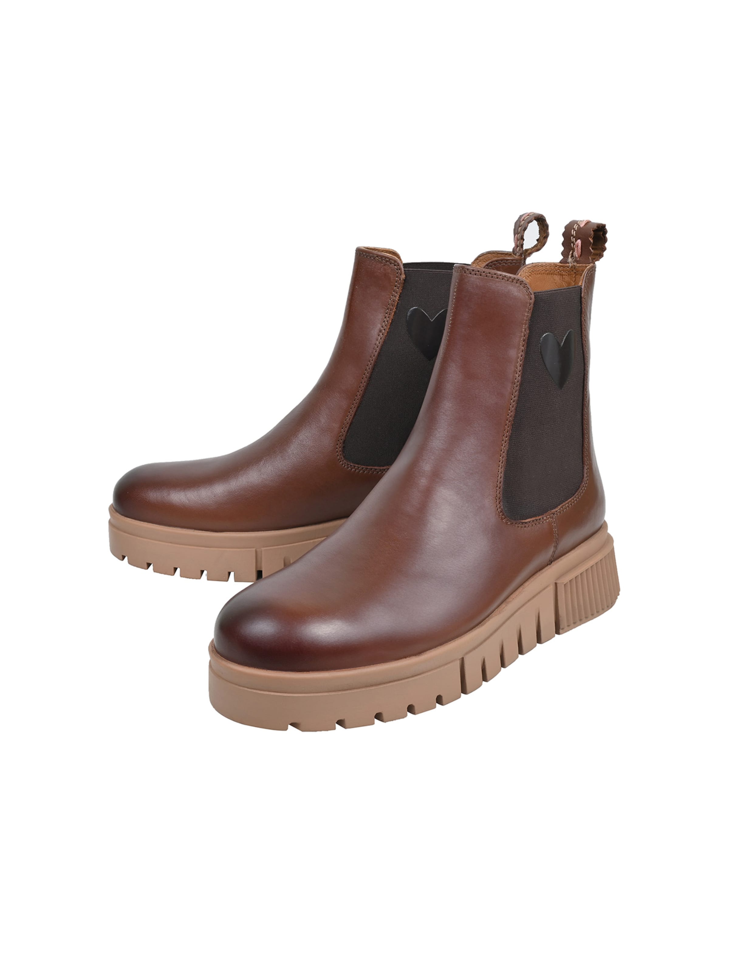 Crickit Chelsea Boot ' NAELLE ' in Braun