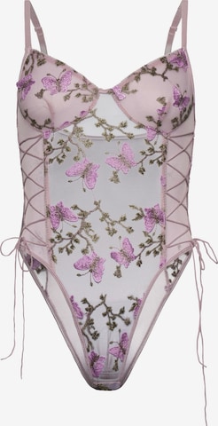 Orchibelle Wäschebody in Lila: Vorderseite