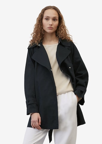 Marc O'Polo Between-Seasons Coat in Blue: front