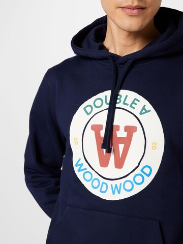 Sweat-shirt 'Ian' WOOD WOOD en bleu