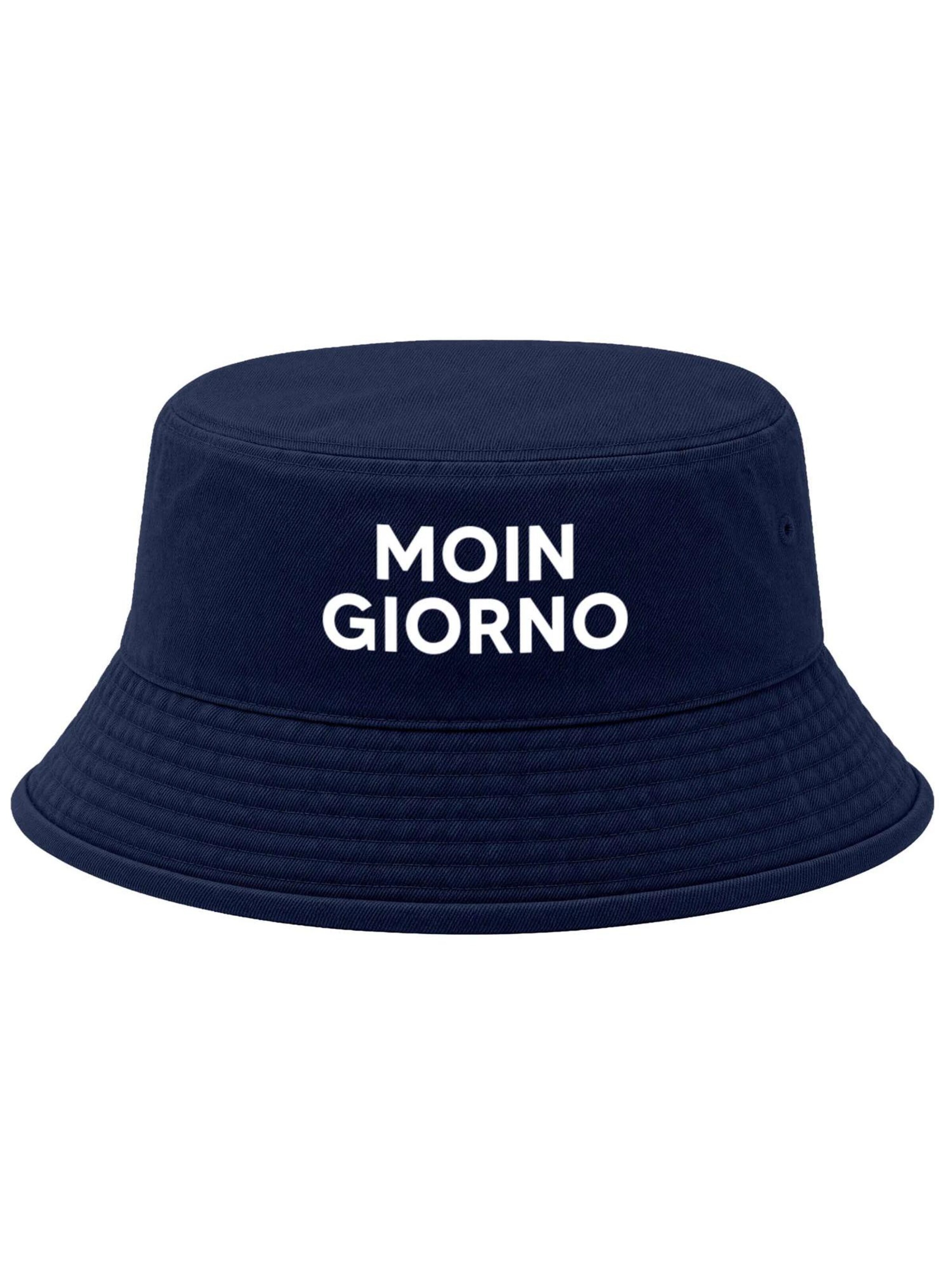 Neverless Hat 'Moingiorno' in Blue: front