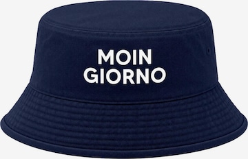 Neverless Hat 'Moingiorno' in Blue: front