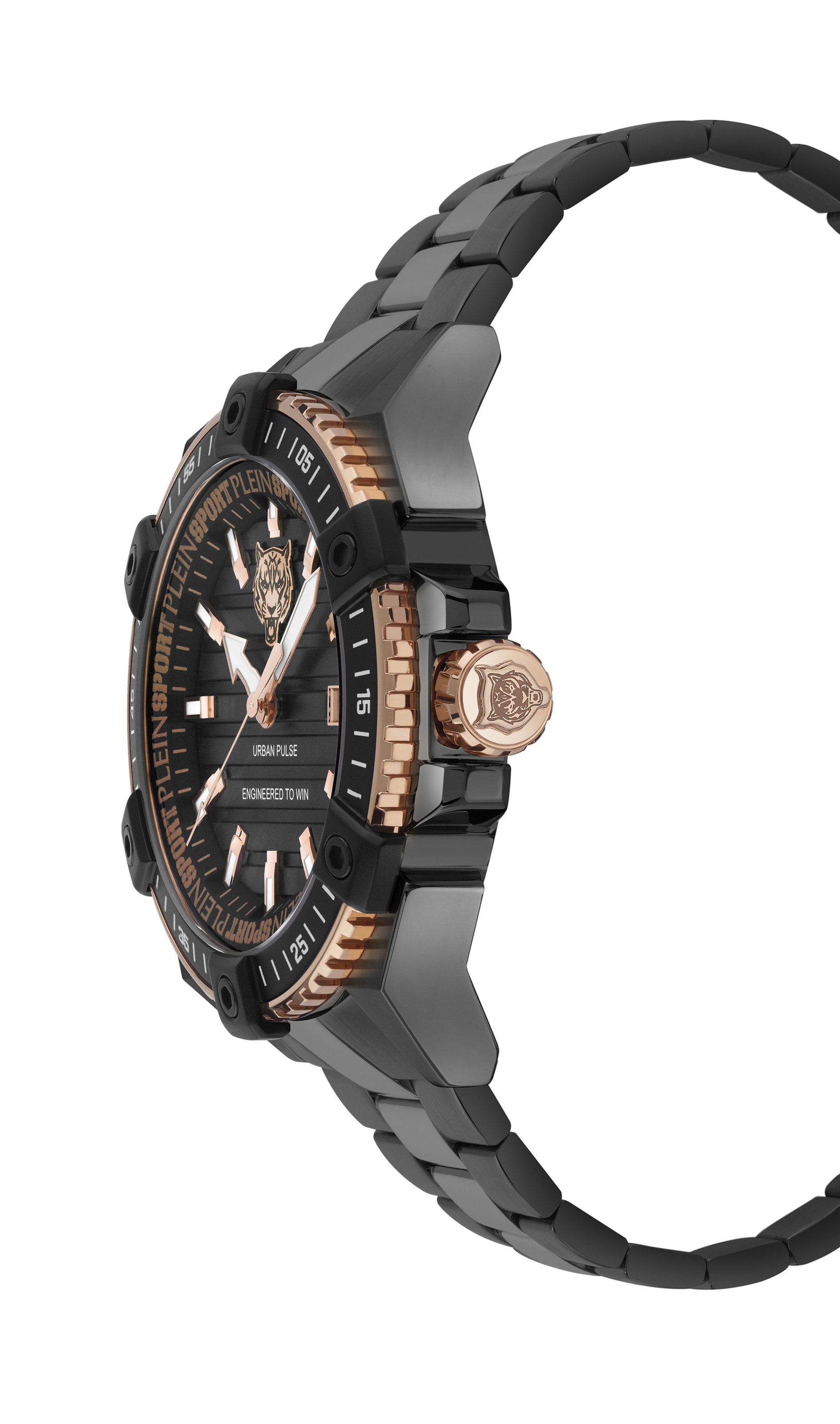 Plein Sport Analogt ur 'Urban Pulse' i sort