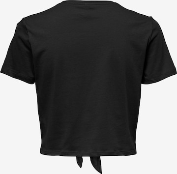 ONLY T-Shirt 'MAY' in Schwarz