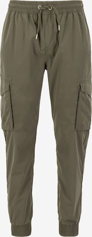 Pantaloni cu buzunare de la ALPHA INDUSTRIES pe verde: față