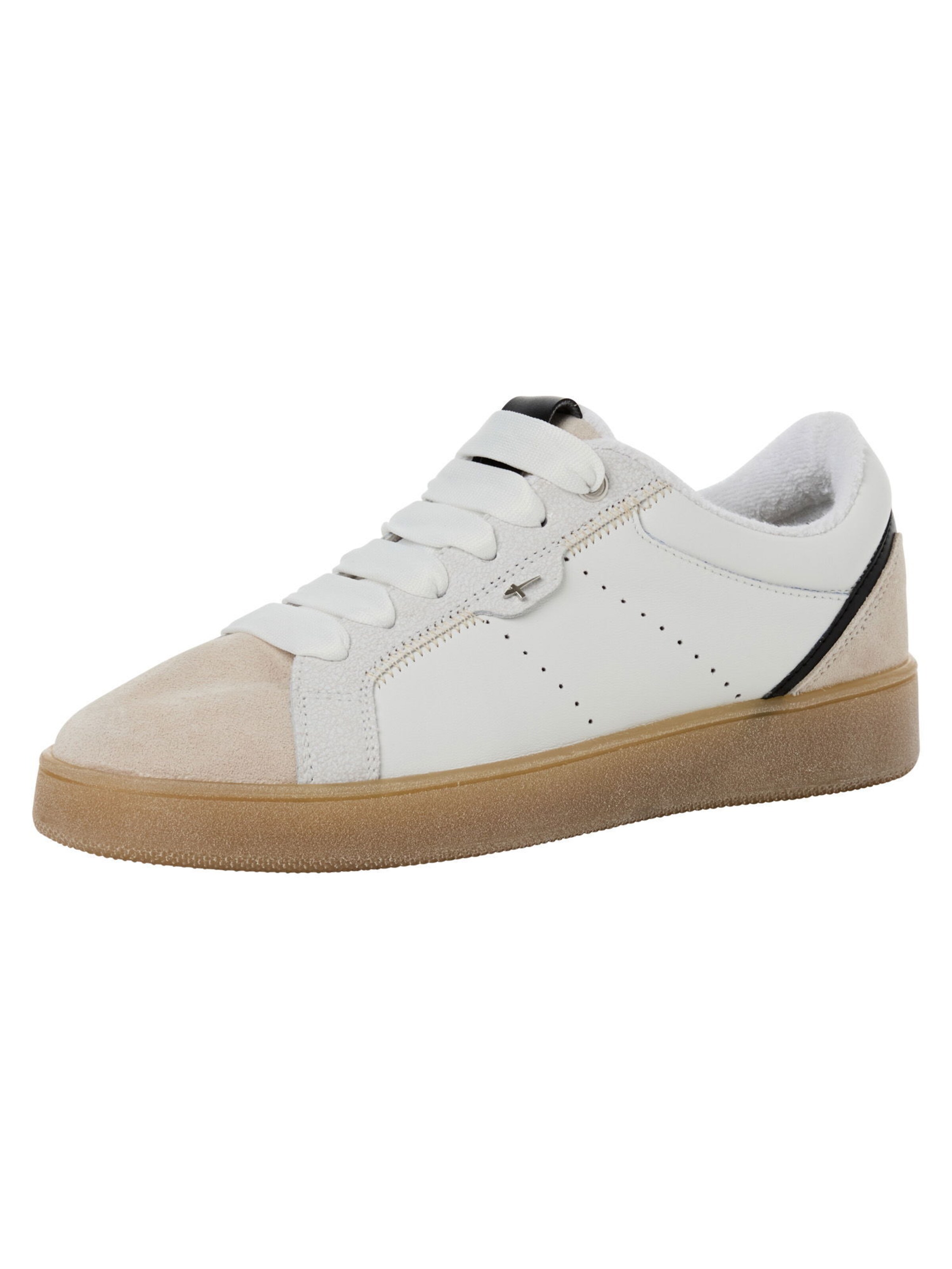 Tamaris Sneakers laag in Wit: voorkant