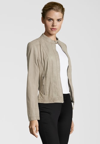 7ELEVEN Lederjacke 'RESI' in Beige