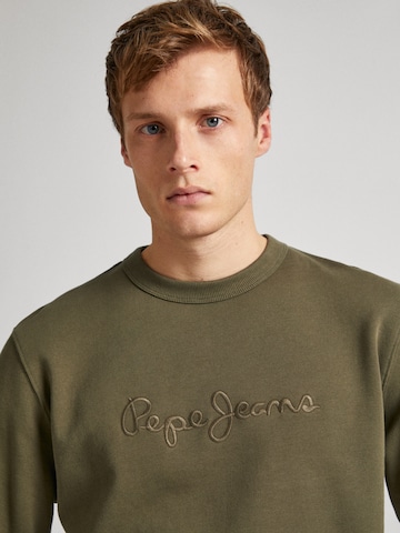 Pepe Jeans Sweatshirt 'Joe' in Grün