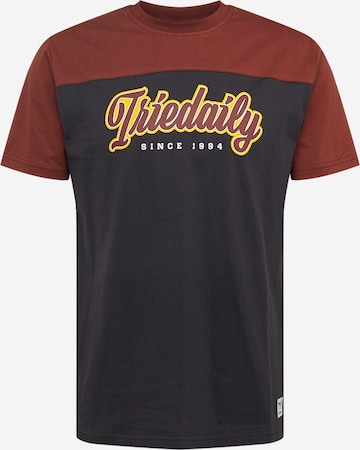 Iriedaily Shirt in Bruin: voorkant