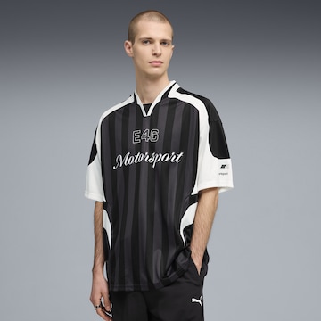 PUMA Tricot 'Puma x BMW M Motorsport' in Zwart: voorkant