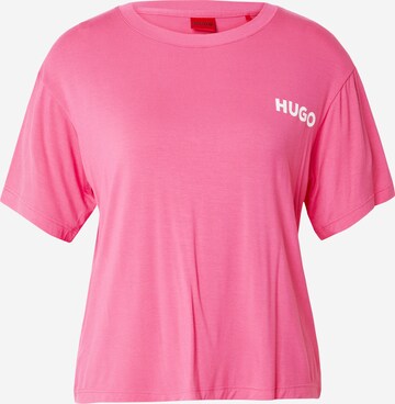 HUGO Paita 'UNITE' värissä vaaleanpunainen: edessä