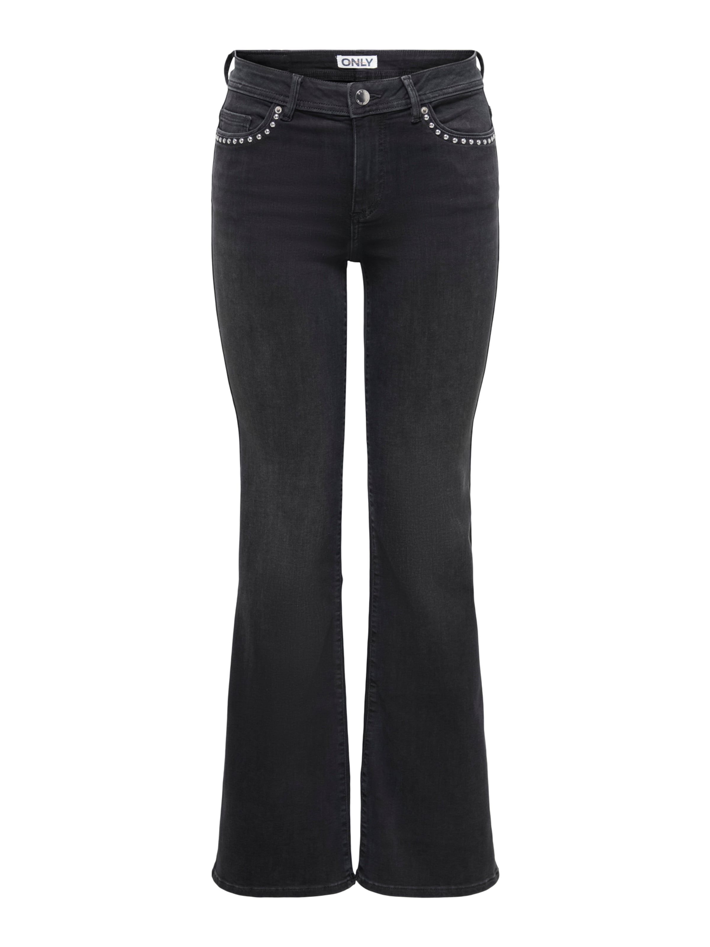 Only Tall Flared Jeans 'ONLWAUW' in Grijs: voorkant
