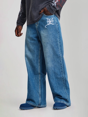 Wide Leg Jean Ed Hardy en bleu