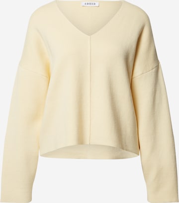 EDITED Sweater 'Lia' in Yellow: front