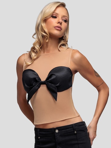 GODDIVA Shirt in Schwarz: Vorderseite