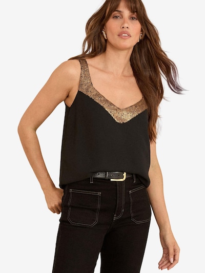 love & roses Top - hnedá / čierna, Produkt