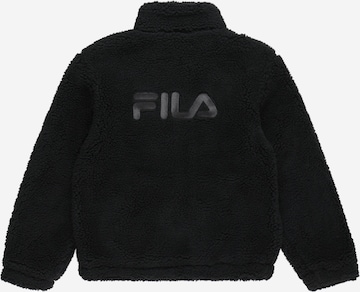 FILA Fleece Jacket 'BERMBACH' in Black