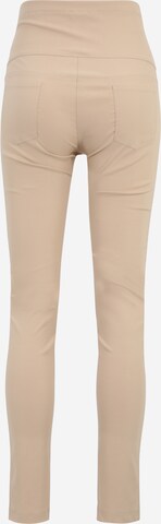 Attesa Skinny Trousers in Beige