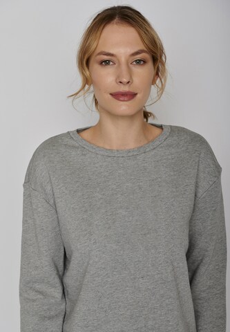 GREENBOMB Sweatshirt 'Canty' in Grau