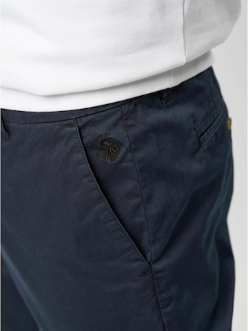 U.S. POLO ASSN. Regular Hose 'Fabio' in Blau