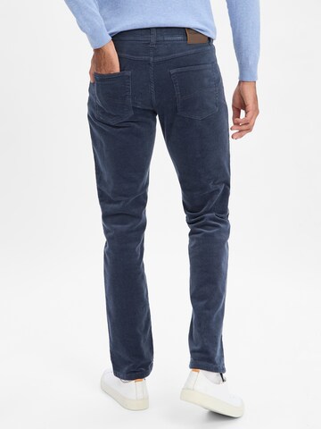 Nils Sundström Regular Pants 'Aiden' in Blue