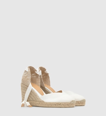 Espadrilles 'Chiara' Castañer en blanc