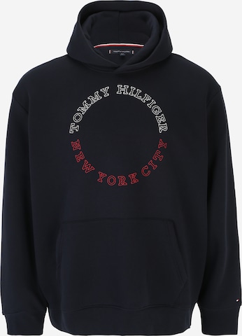 Tommy Hilfiger Big & Tall - Sweatshirt em azul: frente