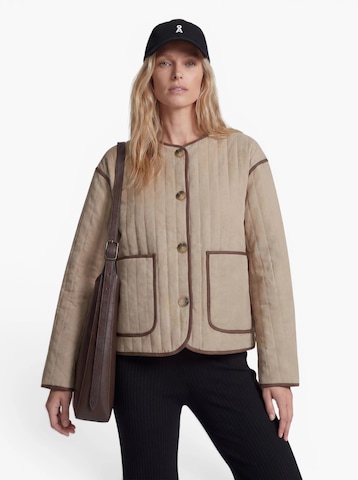 SELECTED - Chaqueta de entretiempo 'SLFMALINA' en beige: frente
