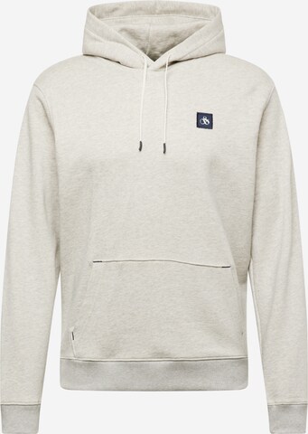 SCOTCH & SODA - Sweatshirt 'Essential' em cinzento: frente