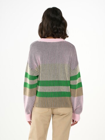 KnowledgeCotton Apparel Pullover in Grün