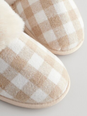 Pantoufle Next en beige