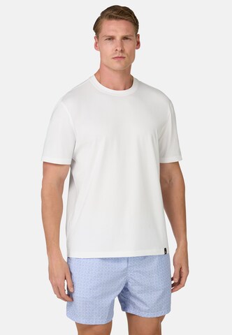 T-Shirt Boggi Milano en blanc : devant