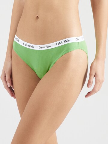 Calvin Klein Underwear - Cueca 'Carousel' em verde: frente