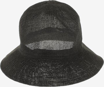 HALLHUBER Hat & Cap in 50 in Black: front