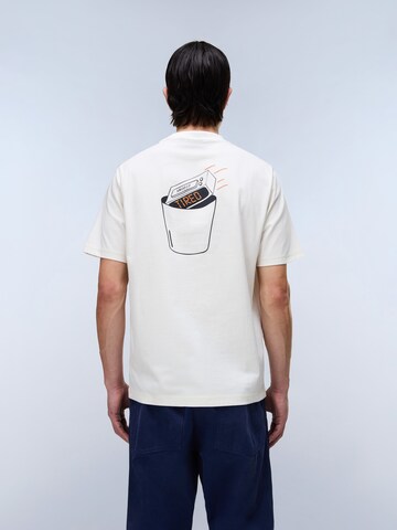 NAPAPIJRI T-Shirt 'Sol' in Weiß: Vorderseite