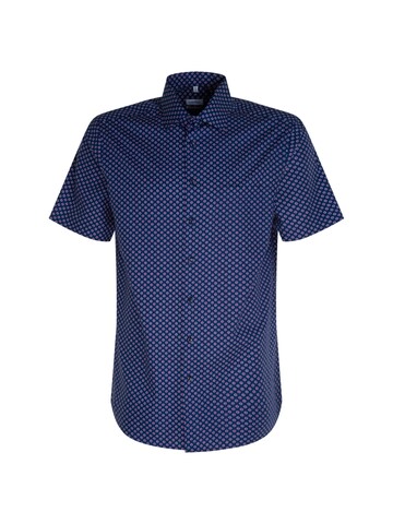 Coupe regular Chemise business SEIDENSTICKER en bleu : devant