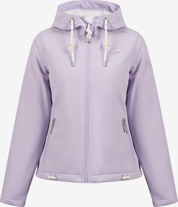 Schmuddelwedda Weatherproof jacket in Purple: front