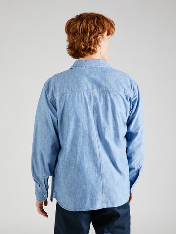 LEVI'S ® Regular fit Button Up Shirt 'LS Auburn Worker' in Blue