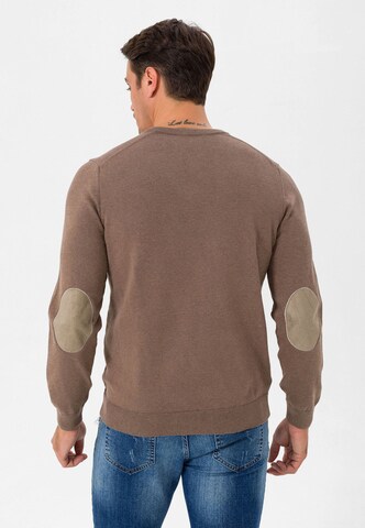 Pull-over Jimmy Sanders en marron