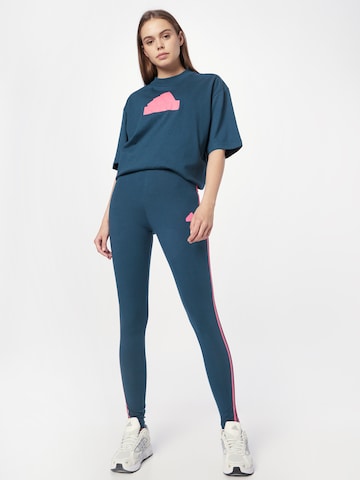 ADIDAS SPORTSWEAR Skinny Sporthose 'Future Icons' in Blau