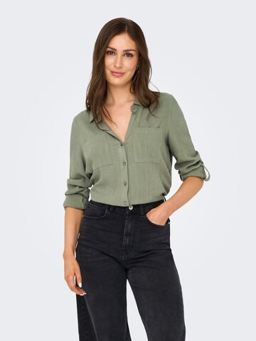 ONLY - Blusa 'ONLYasmin-Siesta' en verde: frente