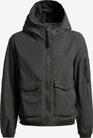 khujo Kurtka przejściowa 'Vona' w kolorze zielony: przód