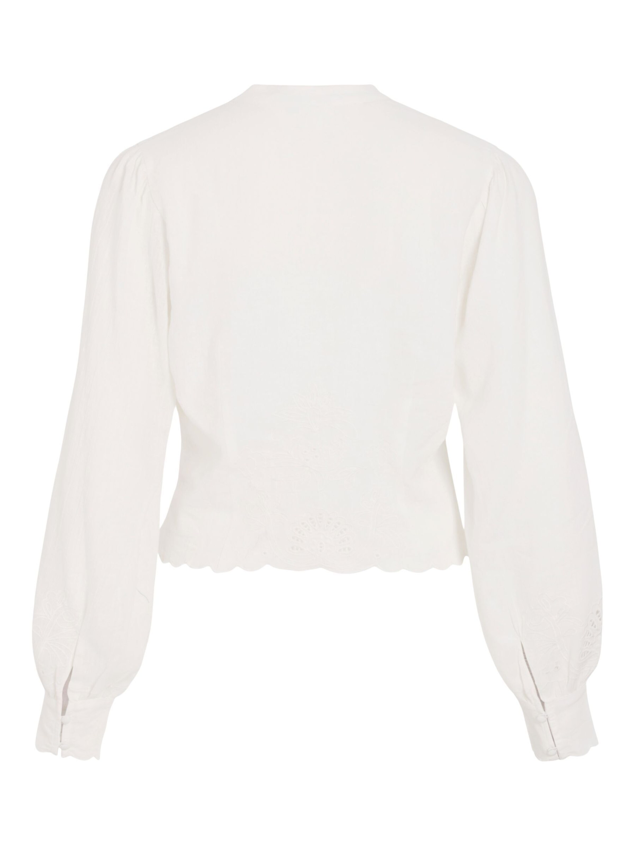 ROUGE EDIT Bluse i hvid