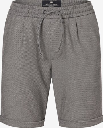 Pantalon Nils Sundström en gris : devant