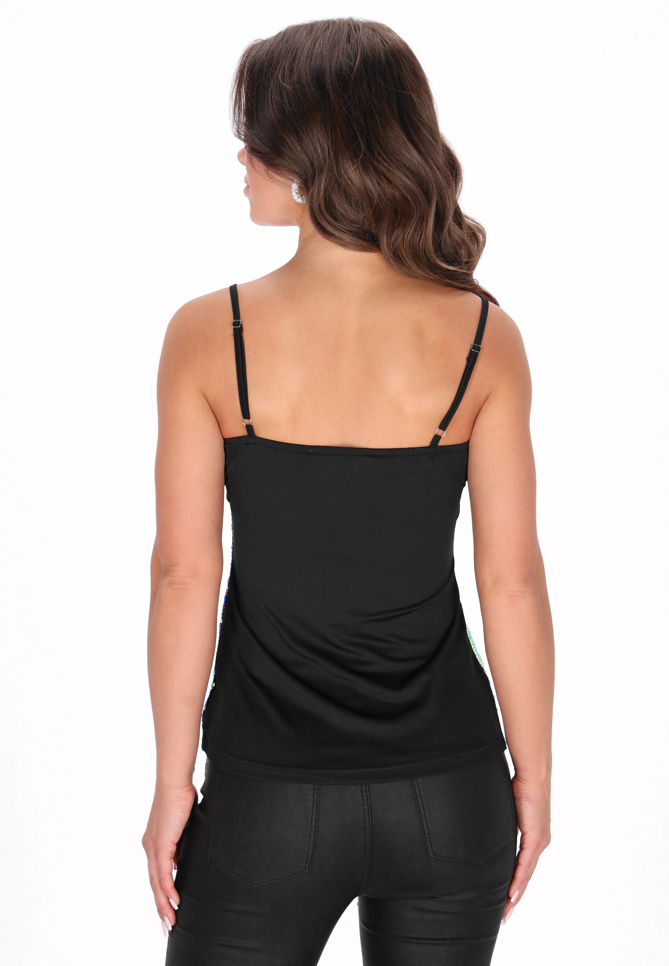 Haut faina en mélange de couleurs