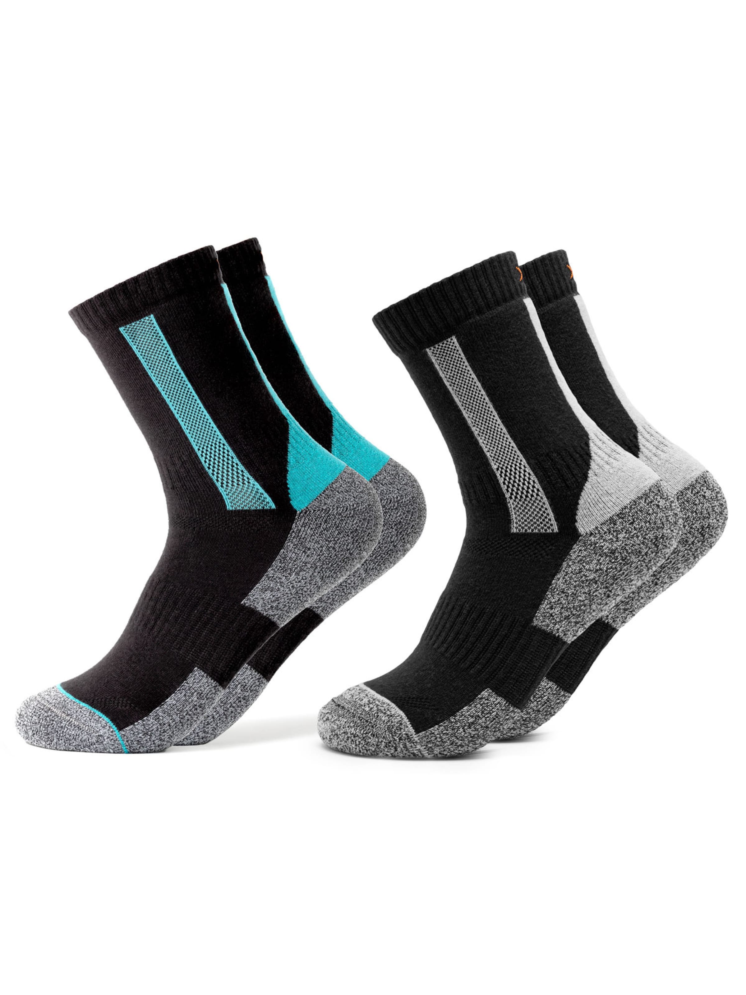 Occulto - Calcetines deportivos 'Gerlinde' en negro: frente