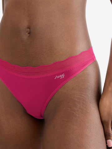 SLOGGI String ' Blue GO Blush ' in Pink