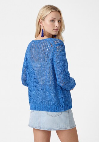 IZIA Gebreid vest in Blauw